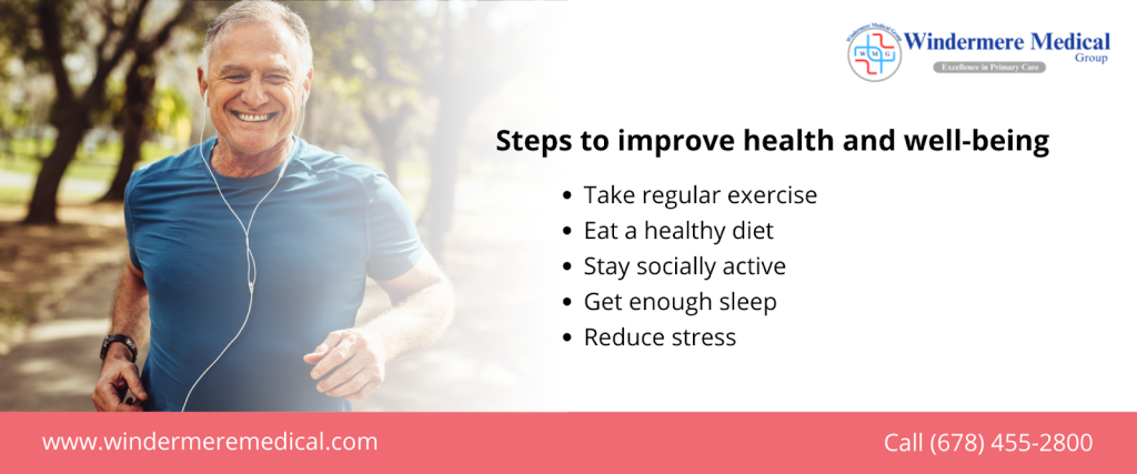 Steps to improve health and well-being