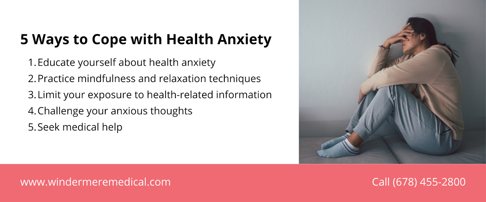 5 Ways to cope with health anxiety