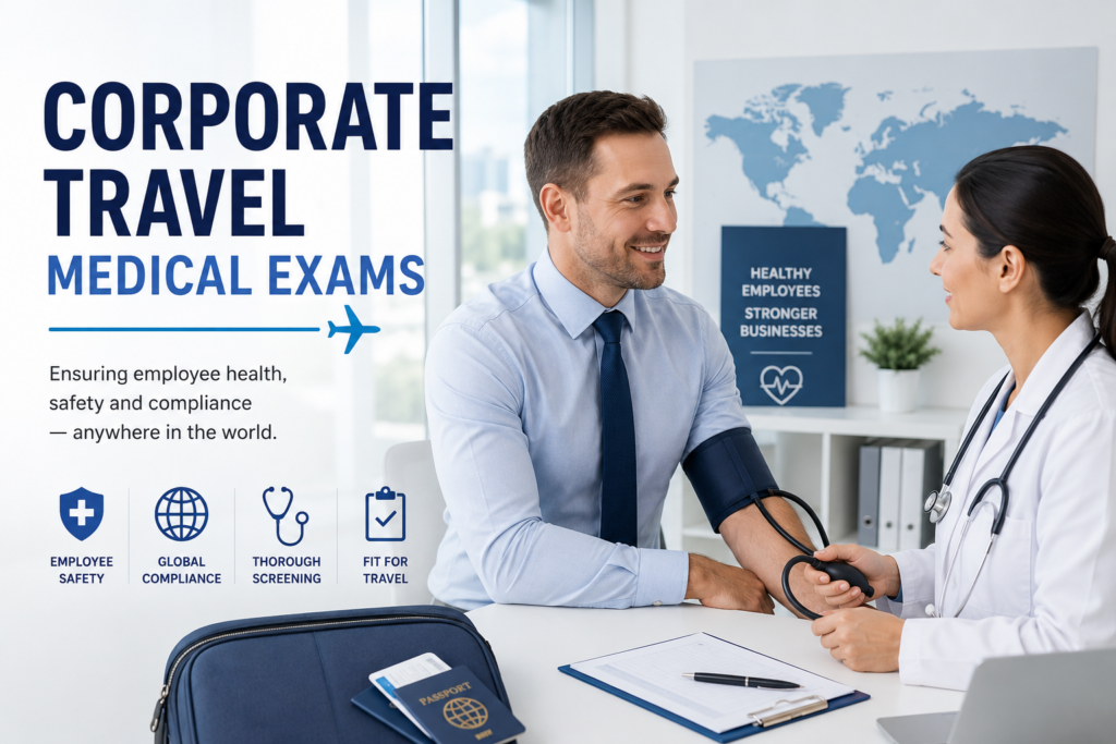 corporate travel medical exam